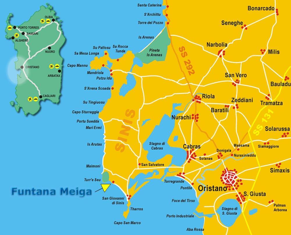 Willa Sinis Holiday House Oristano Zewnętrze zdjęcie